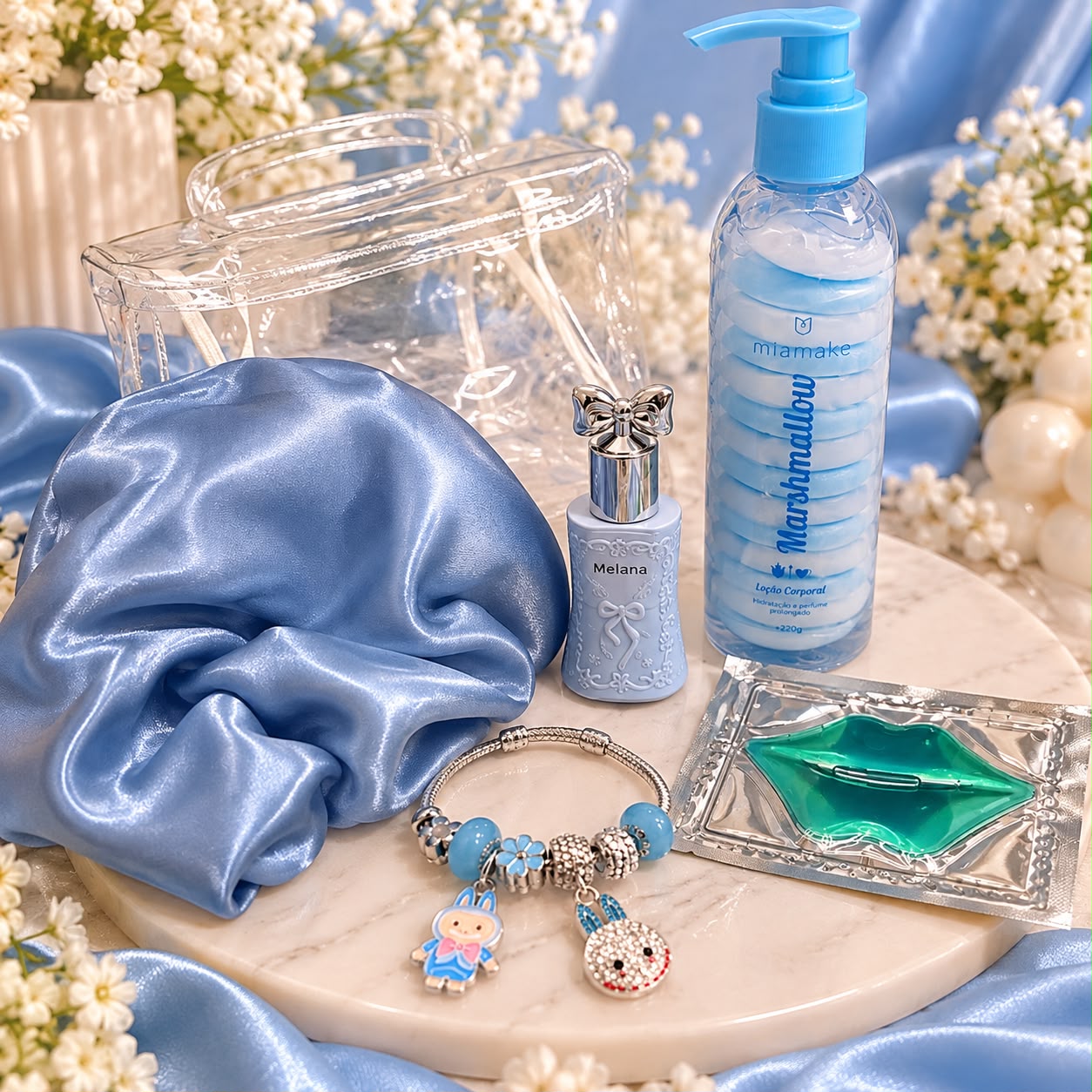 Kit Azul de Autocuidado: um carinho especial para sua rotina