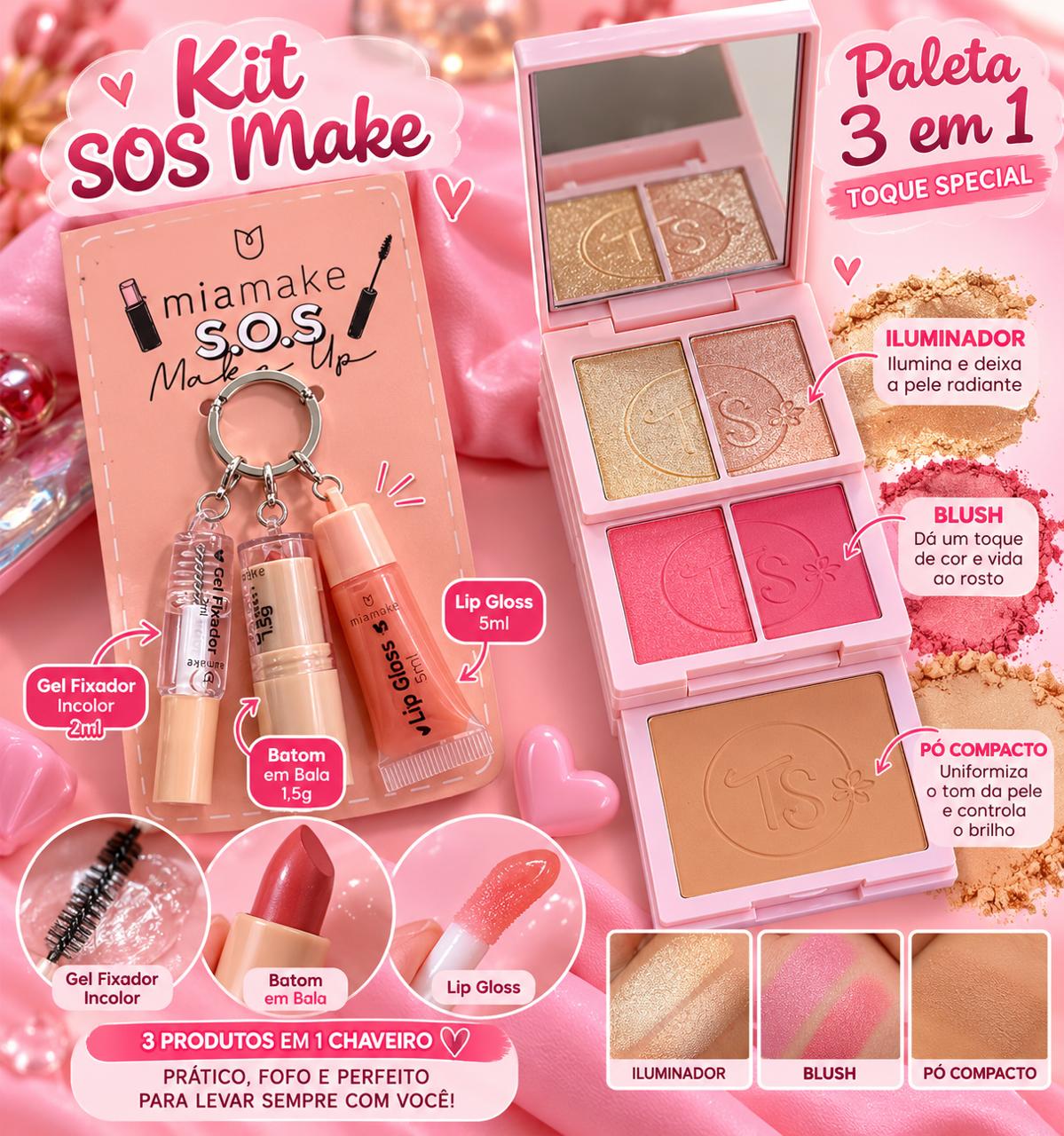 Kit SOS Make Up