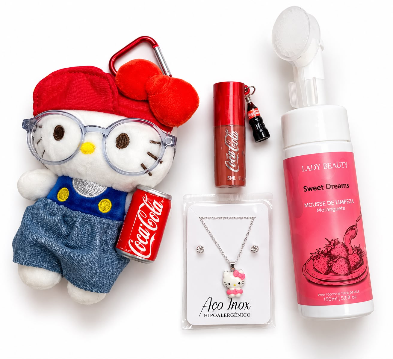 Kit Hello Kitty Vermelho