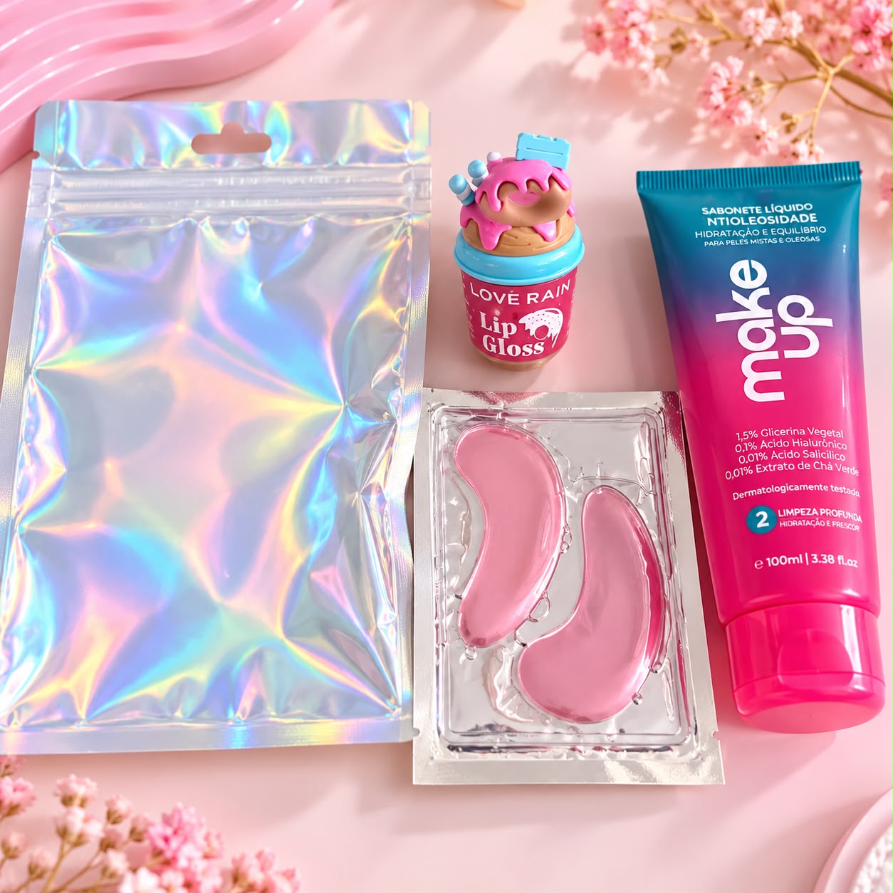 Kit Autocuidado Rosa
