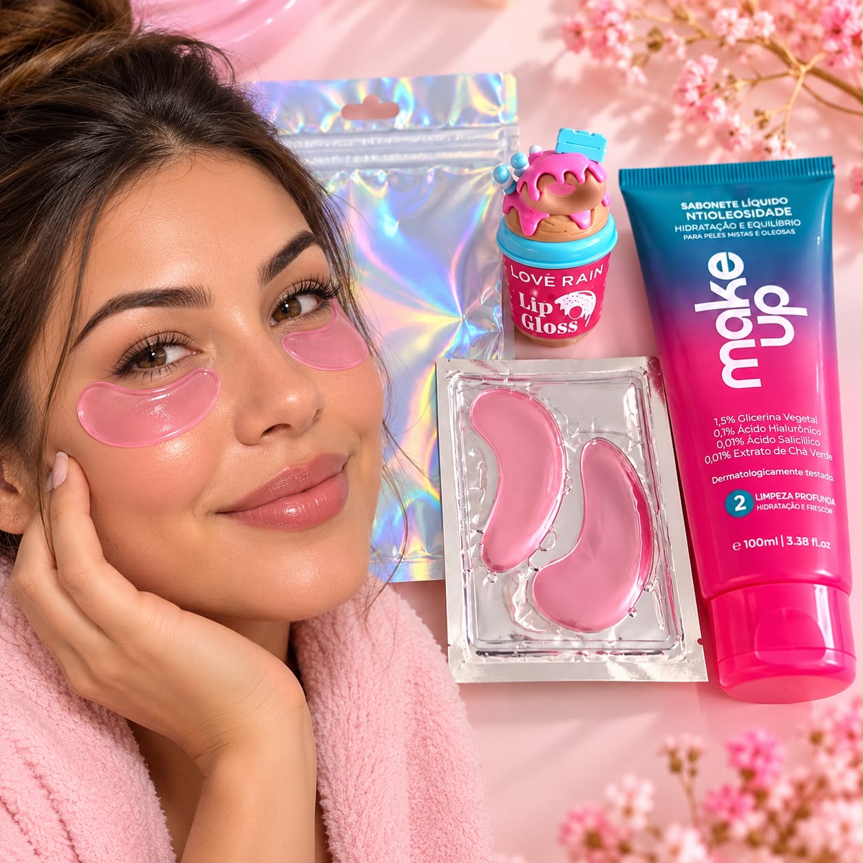 Kit Autocuidado Rosa