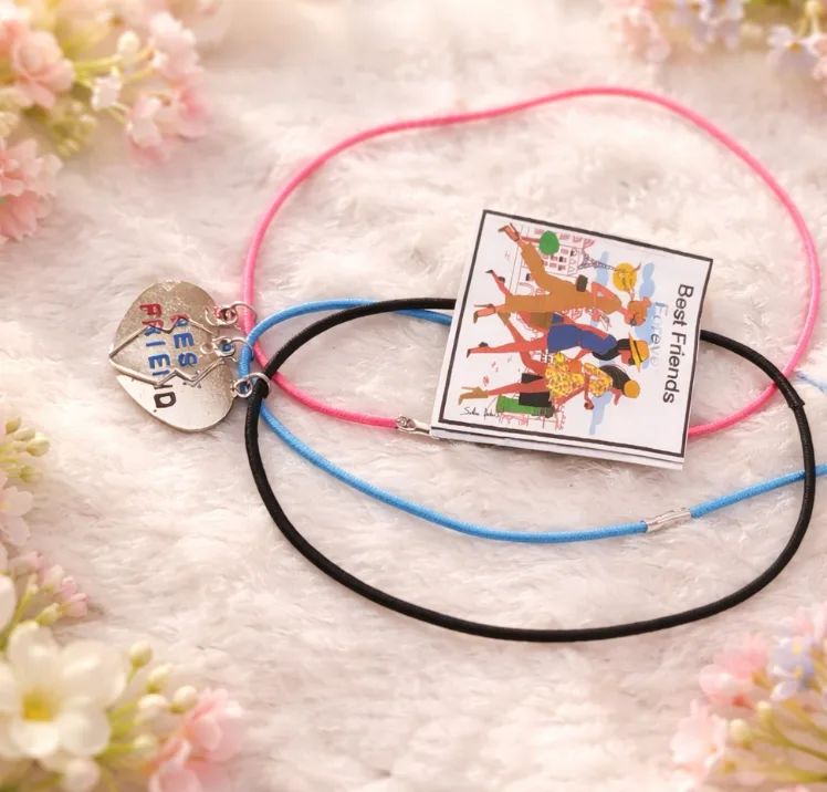 Colar da Amizade Best Friends — Trio