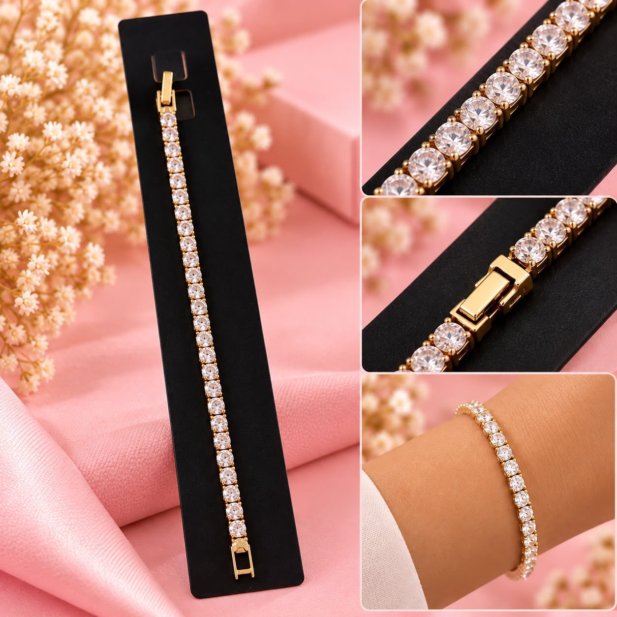 Pulseira Riviera  Delicada ✨