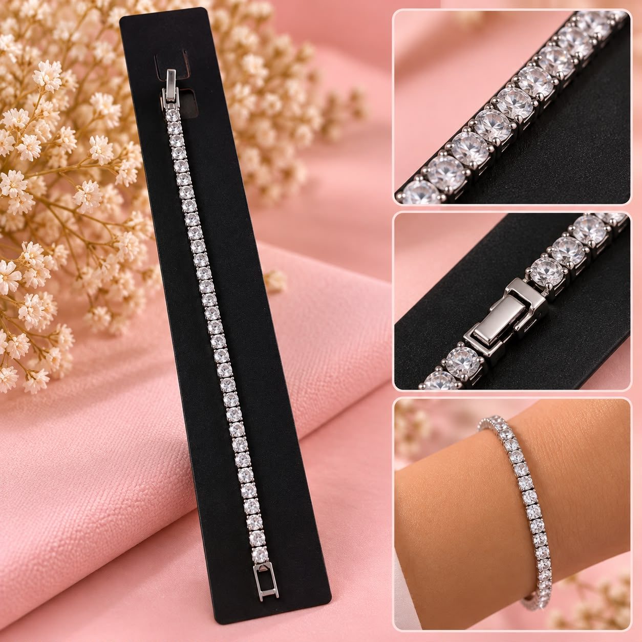 Pulseira Riviera  Delicada ✨