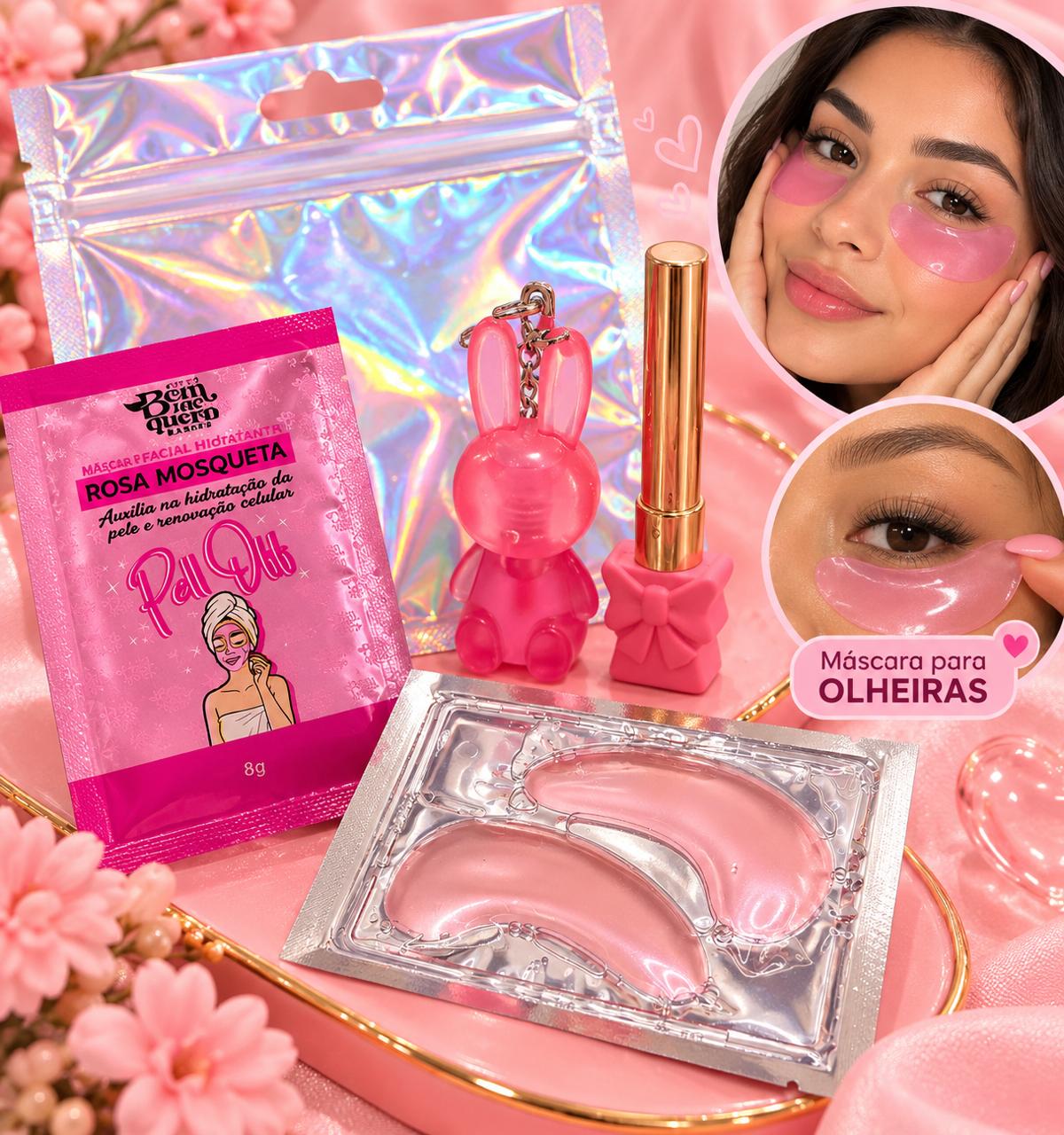 Kit Pink Glow: um momento de cuidado com charme