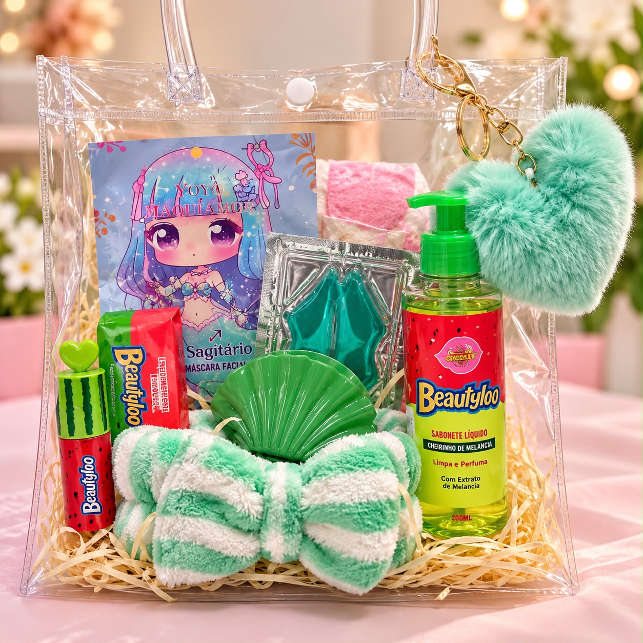 Kit Melancia: autocuidado refrescante e cheio de charme