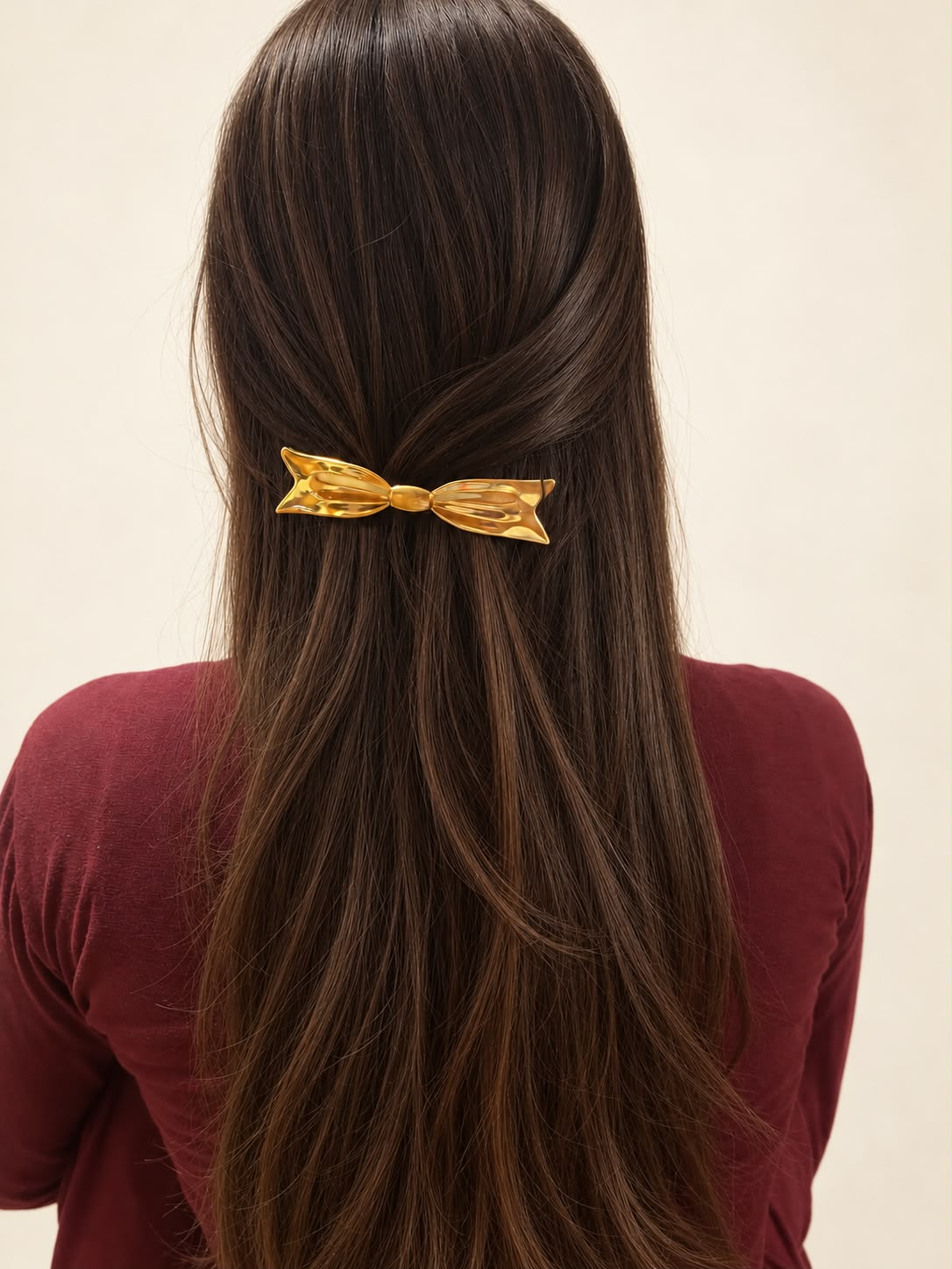 Presilha Laço Dourado
